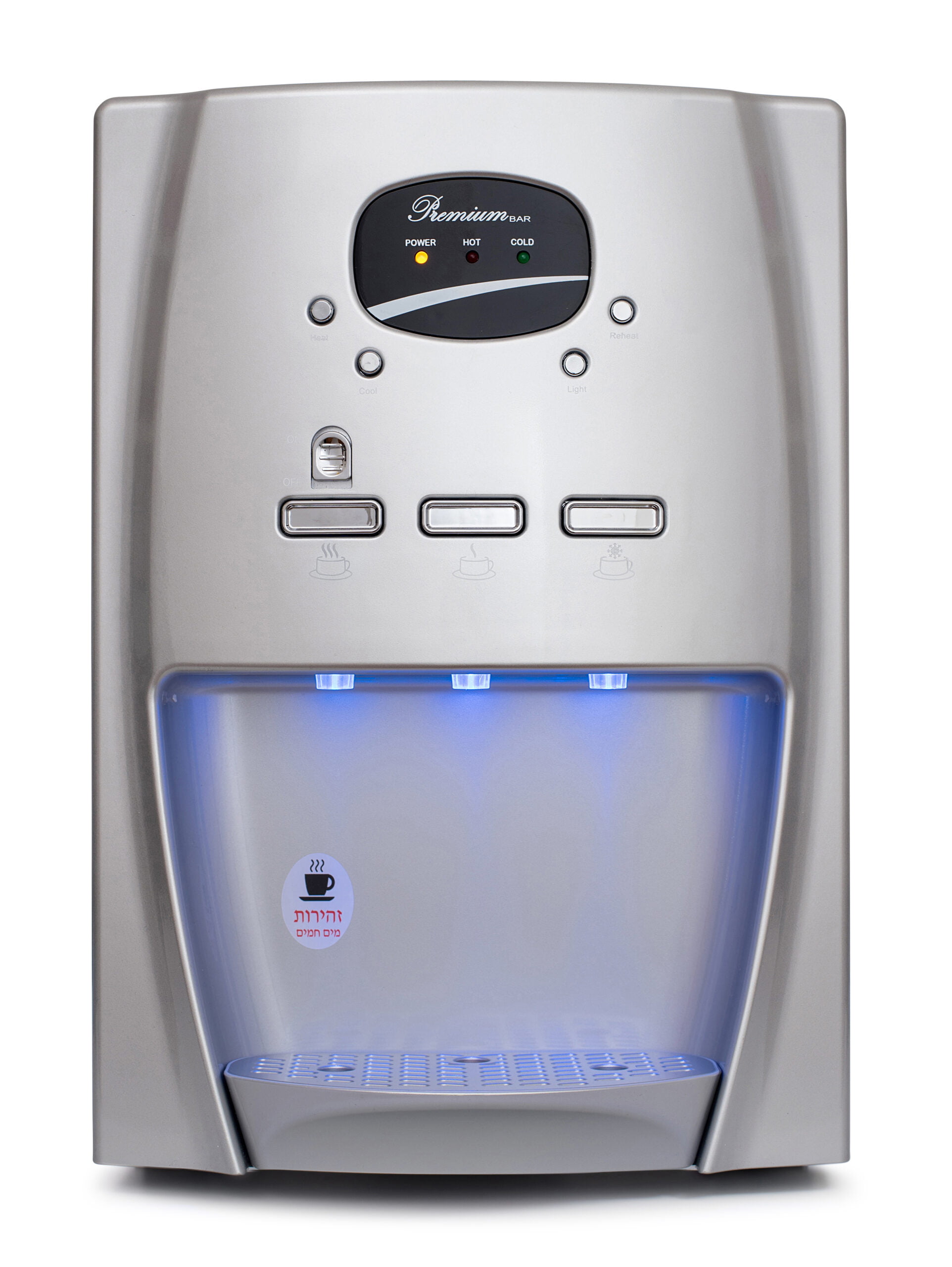 Premium water dispenser by SPIRIT — black finish for modern Cyprus kitchens and offices