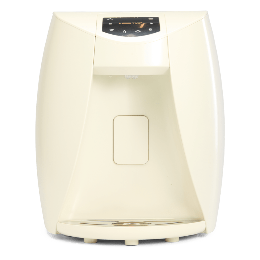 SPIRIT Lotus+ UV countertop water dispenser with UV LED in cream
