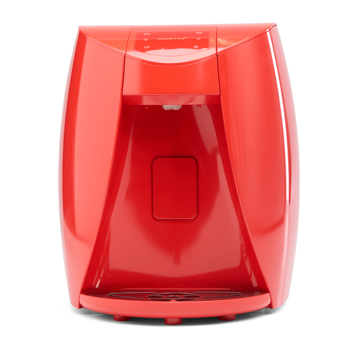 SPIRIT Lotus+ UV countertop water dispenser with UV LED in red