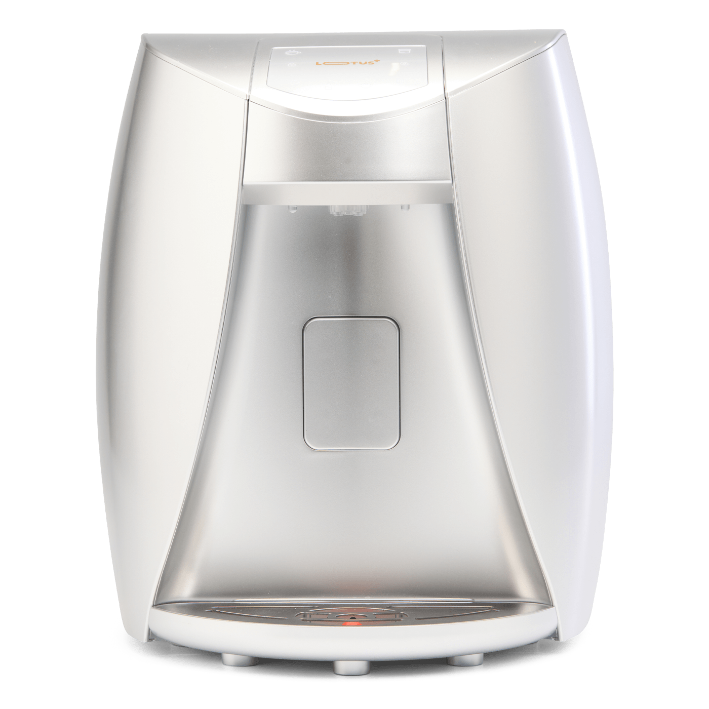 SPIRIT Lotus+ UV countertop water dispenser with UV LED in silver