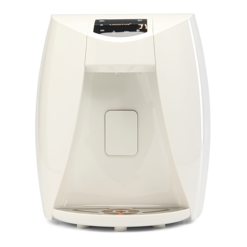 SPIRIT Lotus+ UV countertop water dispenser with UV LED in white