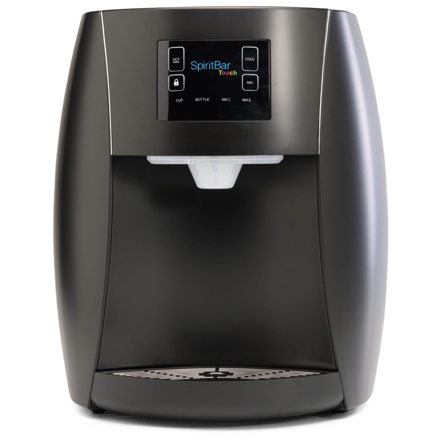 Spirit Bar compact designer water dispenser by SPIRIT Water Pro Cyprus — black finish