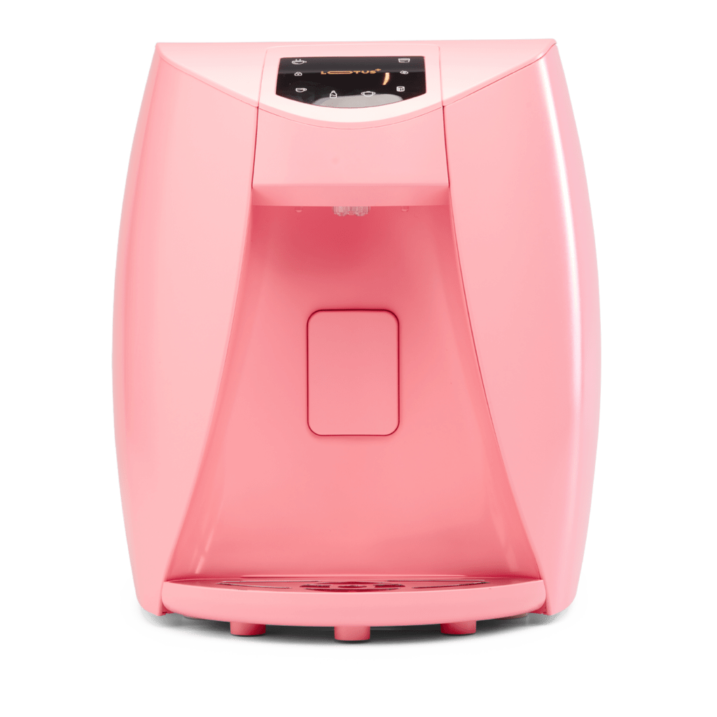 SPIRIT Lotus+ UV countertop water dispenser with UV LED in pink