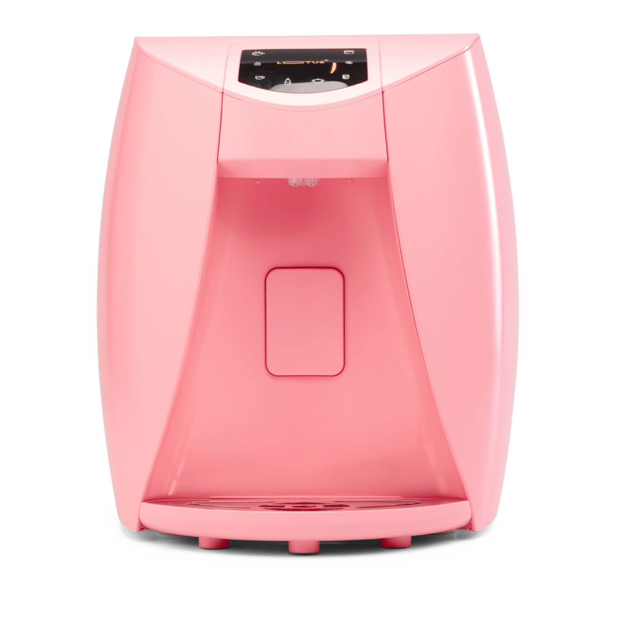 SPIRIT Lotus+ UV countertop water dispenser with UV LED in pink