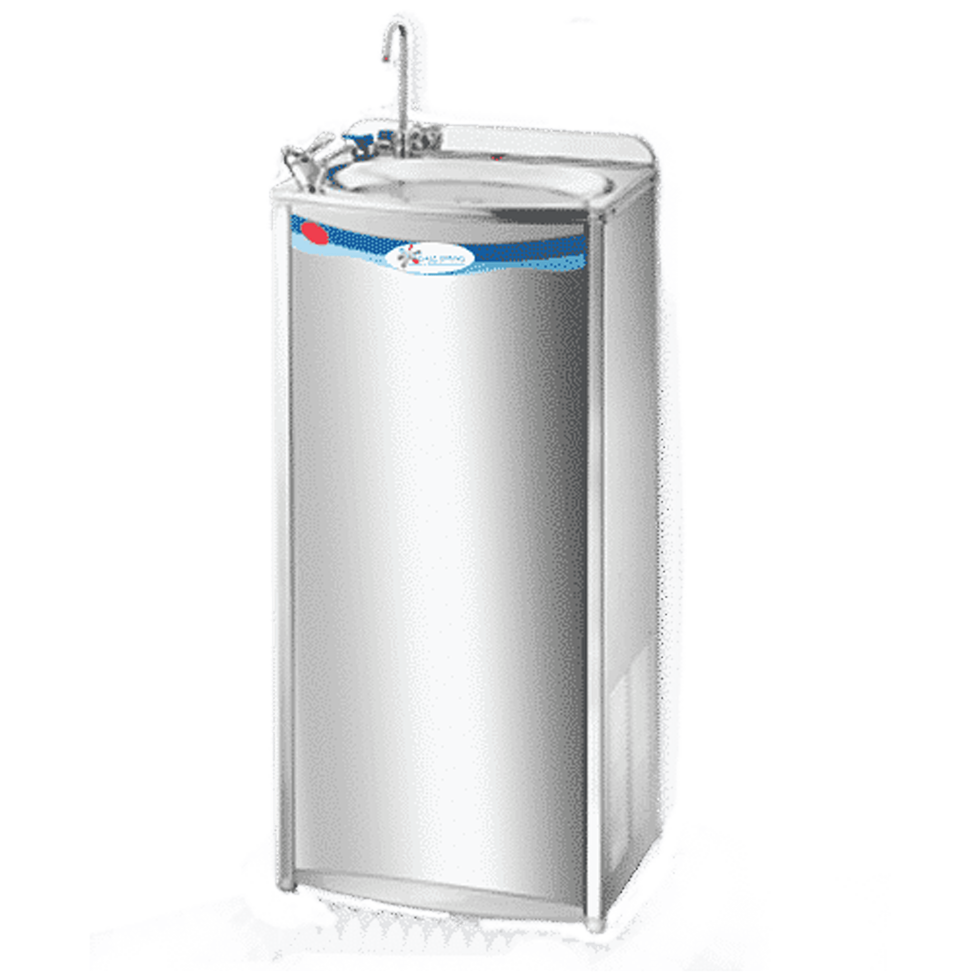 6L floor-standing stainless-steel cold water cooler by SPIRIT Water Pro Cyprus